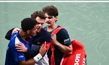 VIDEO. Tennis players almost staged a fight during the Davis Cup match