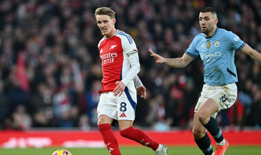 Arsenal - Manchester City - 5: 1. Knockout on Emirates. Video Heads and Review