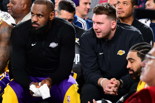 «Думал, точно фейк». Леброн отреагировал на обмен Дончича в Лейкерс