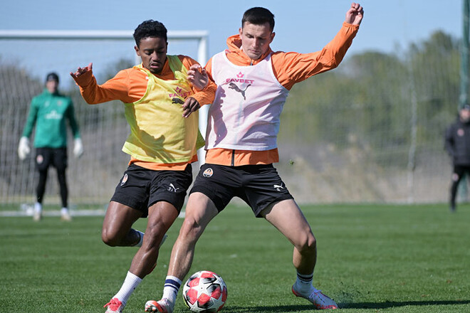 ФОТО. Тренування Шахтаря. Позиційна гра та тактичні елементи