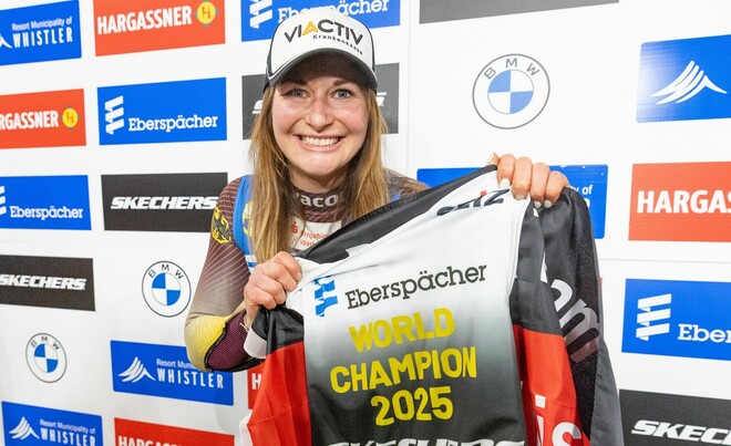 Сани. Таубиц снова на вершине, Эгле и Кипп защитили чемпионский титул