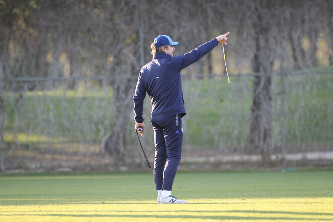 ВИДЕО. Тренировка Динамо. Как Шовковский готовил команду к спаррингу