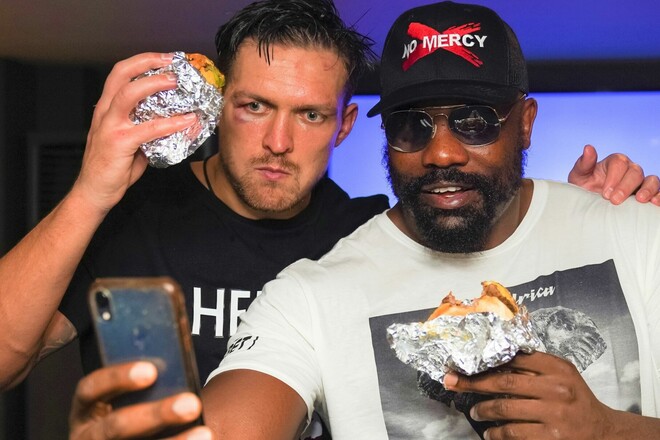 ФОТО. Чісора звернувся до Усика після видовищної перемоги у Манчестері