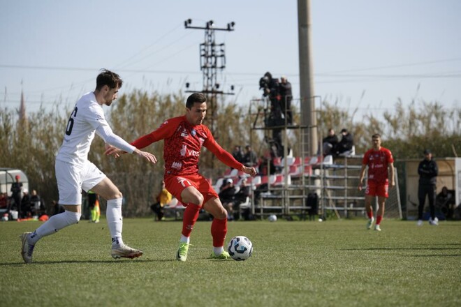 Проиграли участнику Лиги Европы. Верес в спарринге уступил РФШ