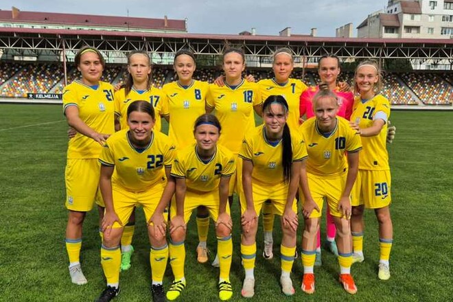 Определены даты и время матчей сборной Украины WU-19 в квалификации Евро