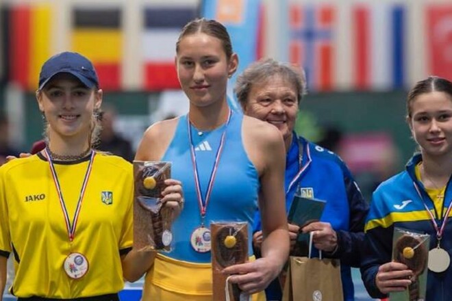 Сборные Украины по теннису U-14 и U-16 выиграли зимний Кубок Европы
