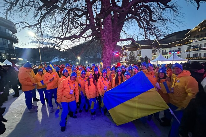 ВИДЕО. Золото зимнего ЕЮОФ-2025 прибыло в Украину