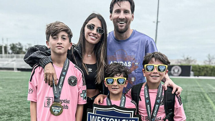 ФОТО. Дети Лионеля Месси установили уникальный рекорд в футболе. Невероятно