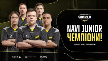 NAVI Junior выиграли европейский турнир Thunderpick