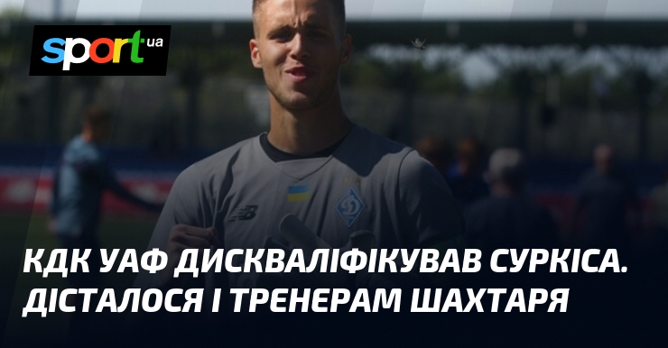 КДК УАФ дискваліфікував Суркіса. Дісталося і тренерам Шахтаря