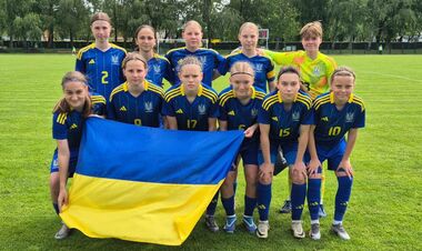 Сборная Украины WU-16 разгромно уступила Хорватии в турнире развития УЕФА