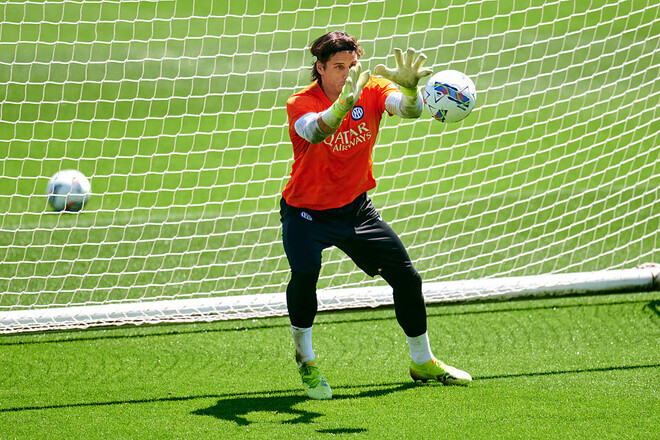 ВИДЕО. Ракетка и теннисный мячик. Интер показал, как тренирует голкипера