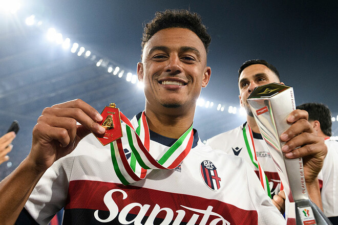 Ндойе – лишь второй игрок Болоньи, забивавший за клуб в финале