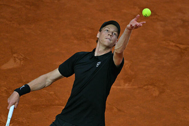 Photo. The first racket of the world visited the Italian Cup Final in Rome