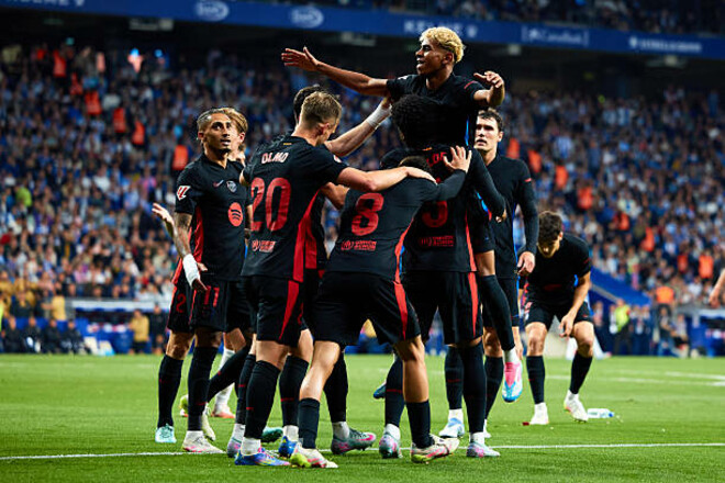 Эспаньол – Барселона – 0:2. Супергол Ямаля в девятку. Видео голов и обзор