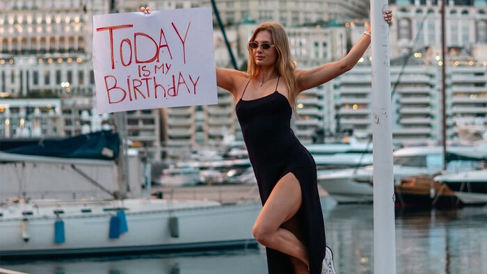 ФОТО. Украинская теннисистка отпраздновала ДР на набережной Монако