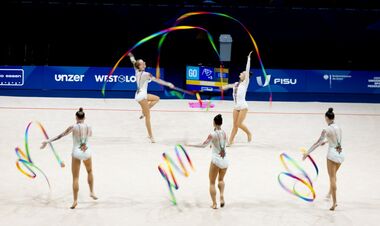 Українські гімнастки оформили срібний дубль на Всесвітній Універсіаді