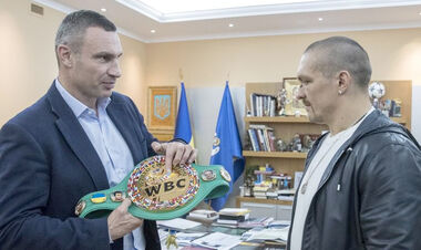 Klitschko responded to Usik's victory and received a gift
