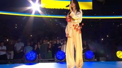 ВИДЕО. Дорофеева спела гимн Украины на Уэмбли перед боем Усика и Дюбуа