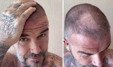 ФОТО. Дэвид Бекхэм неудачно подстригся. Жена опубликовала снимки