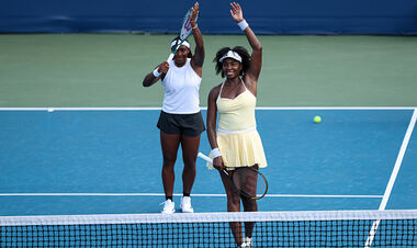 45-летняя Винус в Вашингтоне провела и выиграла первый парный матч с 2022