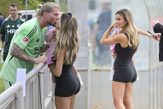 ФОТО. Сексуальная журналистка затмила футбол. Поцеловала футболиста