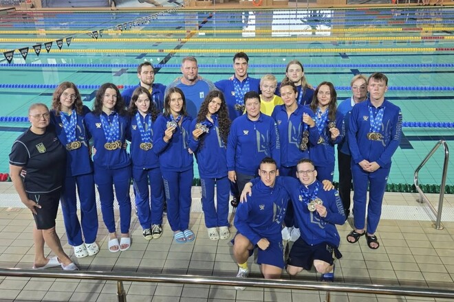 Сборная Украины успешно выступила на чемпионате Европы по подводному спорту