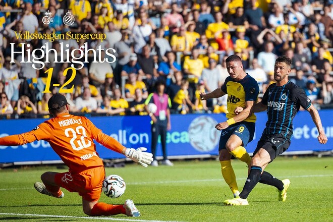 Юніон Сен-Жілуаз – Брюгге – 1:2. Суперкубок Бельгії. Відео голів та огляд