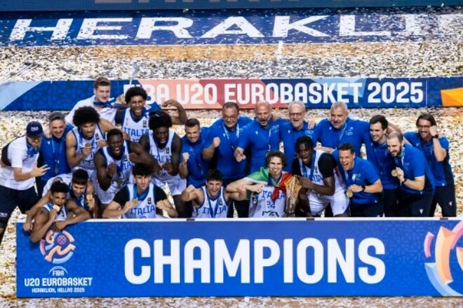 Італія U-20 здобула перемогу на чемпіонаті Європи у Дивізіоні А
