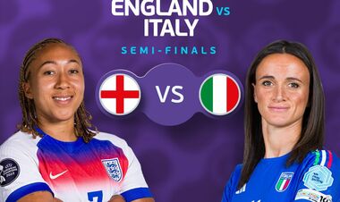 England is Italy. The semi-finals of women's Euro-2025. Watch online LIVE