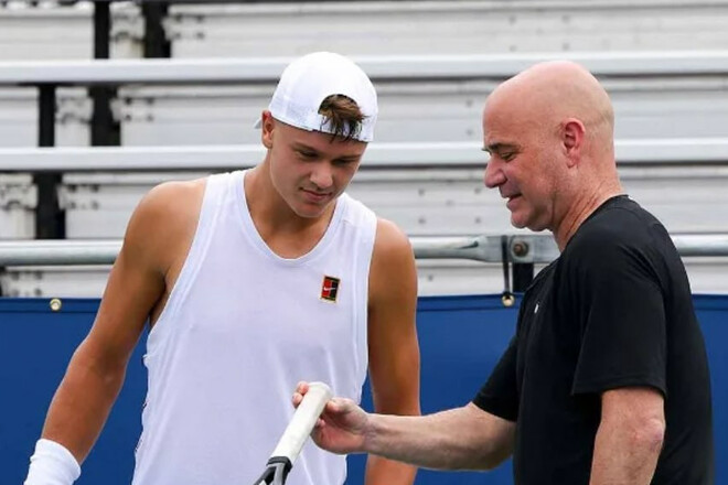 9th ATP number, whose coach became famous agassy, starred from Washington