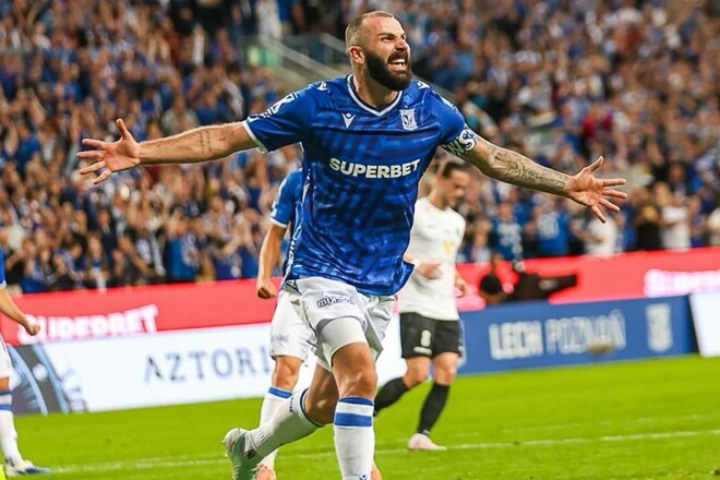 Хет-трик с пенальти. Матч отбора к ЛЧ в Познани завершился со счетом 7:1