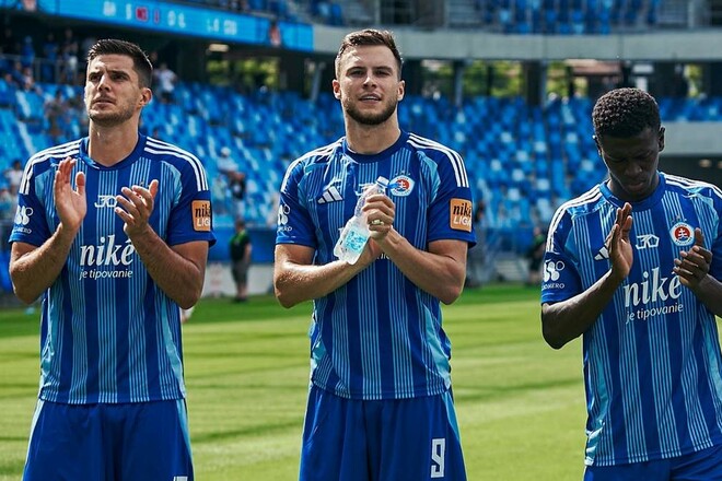 ВІДЕО. Як Кухаревич забив гол у дебютному матчі за Слован у Лізі чемпіонів