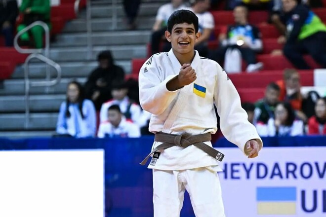 Дзюдоист Хазар Гейдаров выиграл золотую медаль ЕЮОФ-2025