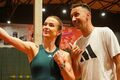 ФОТО. Світоліна та Стаховський провели майстер-клас для дітей у Житомирі