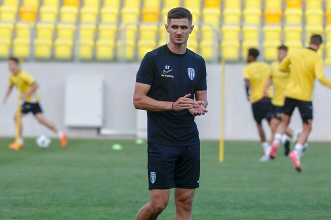 ФОТО. Как Александрия провела предматчевую тренировку на арене в Катовице