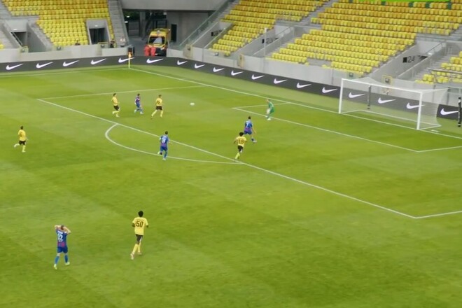 ВІДЕО. Олександрія пропустила атаку. Партизан відкрив рахунок у матчі ЛК