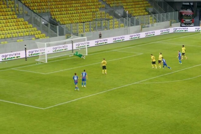 ВІДЕО. Олександрія пропустила другий гол від Партизана у Лізі конференцій