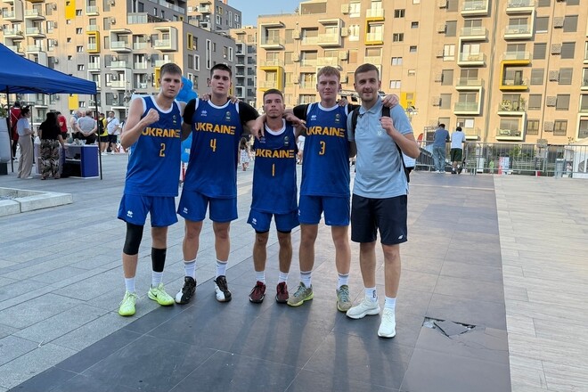 Чоловіча юнацька збірна України з баскетболу 3х3 вилетіла з ЄЮЮФ-2025