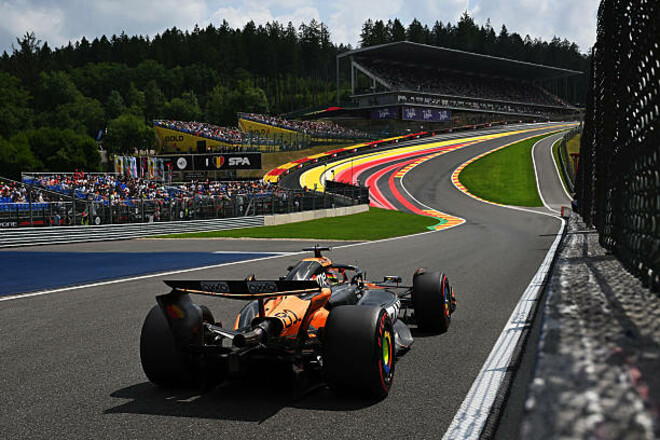 Формула-1. Спринт-квалификация Гран-при Бельгии. Смотреть онлайн LIVE