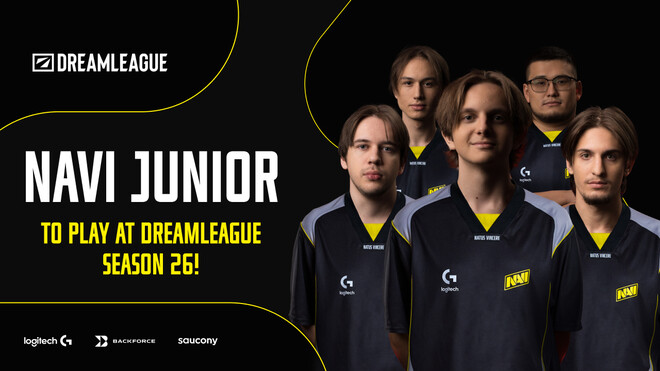Коли грають NAVI Junior? Розклад матчів на DreamLeague Season 26