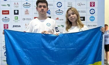 Юлия Исаченко и Илья Лащ стали бронзовыми призерами ЕЮОФ-2025