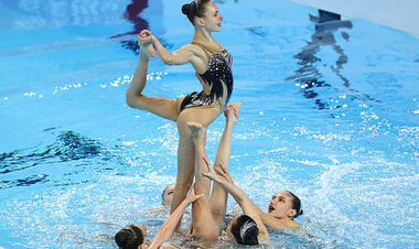 Артистичне плавання. Українки посіли 7-ме місце в акробатичній групі на ЧС