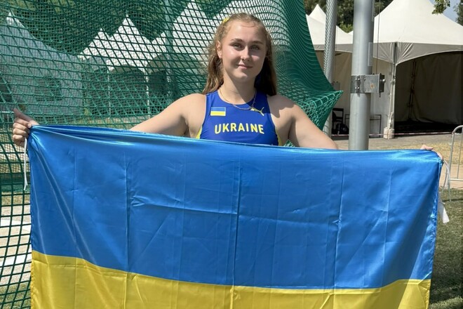 Поліна Дзерожинська стала чемпіонкою ЄЮОФ-2025 у метанні молота