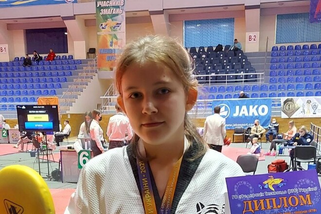 Вікторія Кучина взяла бронзу юнацького фестивалю ЄЮОФ-2025 у тхеквондо
