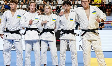 Сборная Украины по дзюдо взяла бронзу в командных соревнованиях на ЕЮОФ