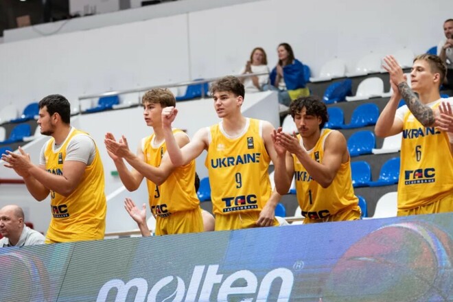 В овертайме. Сборная Украины U18 по баскетболу одержала первую победу на ЧЕ