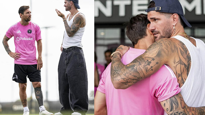 ФОТО. У Ліонеля Мессі — новий охоронець в Інтер Маямі. Уже прибув