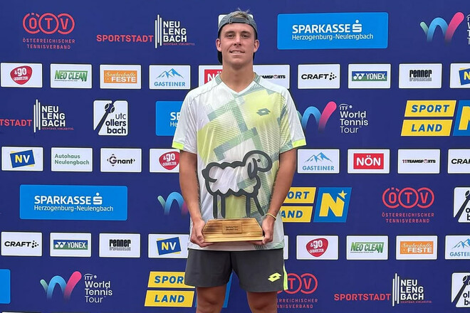 Украинский теннисист завоевал второй трофей категории ITF M25 в карьере