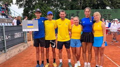 Юные украинки отыграли 2 матчбола и стали чемпионками Европы U14 по теннису